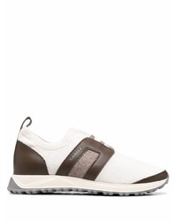 Canali Leather Lo Top Trainers