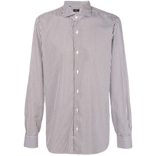 Barba Classic Striped Shirt, $96 | farfetch.com | Lookastic