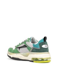 Premiata Drake Panelled Low Top Sneakers