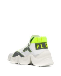 Philipp Plein High Top Colour Block Sneakers