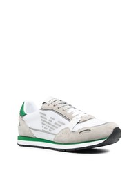 Emporio Armani Low Top Side Logo Trainers