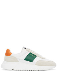 Axel Arigato White Green Genesis Vintage Sneakers