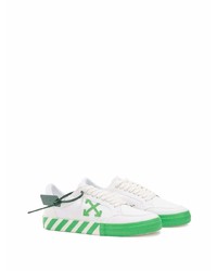 Off-White Low Vulcanized Canvas Sneakers