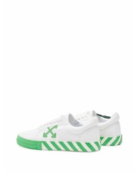 Off-White Low Vulcanized Canvas Sneakers