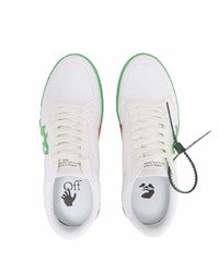 Off-White Low Vulcanized Canvas Sneakers