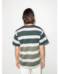 WTAPS Striped Short Sleeve T Shirt