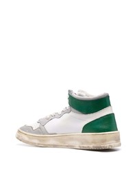 AUTRY Distressed Effect High Top Sneakers