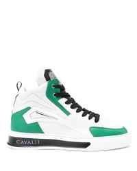Roberto Cavalli Tooth Plaque High Top Sneakers
