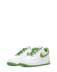 Nike Air Force 1 07 Sneaker In Whitechlorophyll At Nordstrom