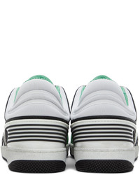 Gucci Green Black Basket Sneakers
