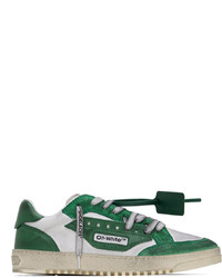 Off-White Green Vintage 50 Sneakers