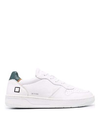 D.A.T.E Leather Low Top Trainers