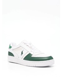 Polo Ralph Lauren Panelled Lace Up Sneakers