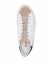 D.A.T.E Panelled Leather Sneakers