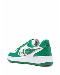 Enterprise Japan Rocket Low Top Leather Sneakers