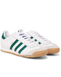 adidas Originals Rom Suede Trimmed Leather Sneakers