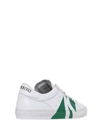 Bikkembergs Rubb Er Spray Painted Leather Sneakers