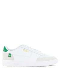 Puma Suede Panel Low Top Trainers