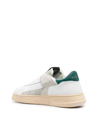 RUN OF Suede Panelled Lace Up Sneakers