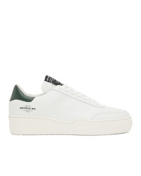 Article No. White And Green 0517 Low Top Sneakers