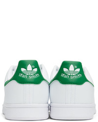adidas Originals White Green Primegreen Stan Smith Sneakers