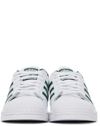 adidas Originals White Green Sneakers