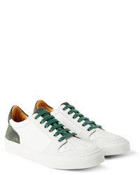Ami Leather And Suede Sneakers