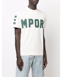 Ea7 Emporio Armani Cotton Logo Print T Shirt