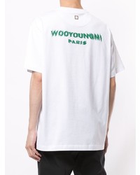 Wooyoungmi Dance Dance Slogan Print T Shirt