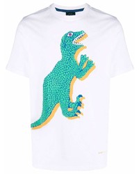 Paul Smith Dinosaur Graphic Print T Shirt