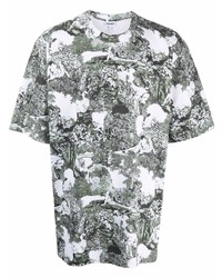 Kenzo Graphic Print Organic Cotton T Shirt