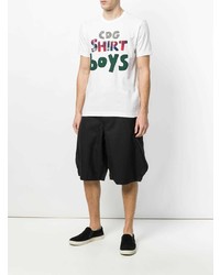 Comme Des Garçons Shirt Boys Logo Appliqu T Shirt