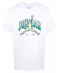 Nike Logo Print Cotton T Shirt
