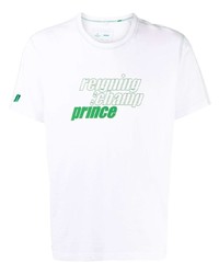 Reigning Champ Logo Print Cotton T Shirt