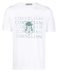 Corneliani Logo Print T Shirt