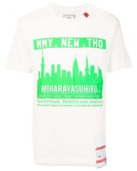 Maison Mihara Yasuhiro Short Sleeve Cotton T Shirt