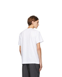 Comme des Garcons Homme Deux White Mickeys Inventions T Shirt