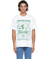 Online Ceramics White Mushroom T Shirt