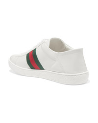 gucci collapsible heel sneaker