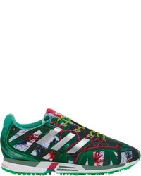 Mary Katrantzou Adidas X Bomfared Equipt Racer Sneakers Green
