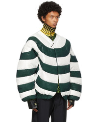 NAMESAKE Celtics Stripe Insulated Durham Jacket