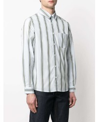 A.P.C. Striped Button Up Shirt