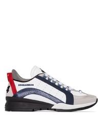 DSQUARED2 551 Panelled Leather Sneakers