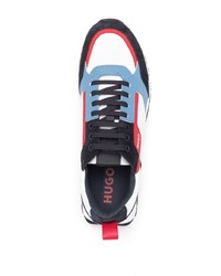 Hugo Colour Block Low Top Sneakers