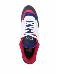 Polo Ralph Lauren Colour Block Panelled Low Top Sneakers