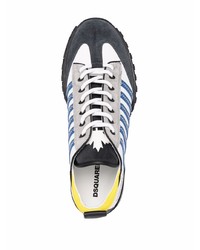 DSQUARED2 Contrast Panel Low Top Sneakers