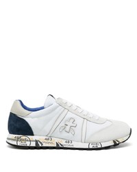 Premiata Panelled Lace Up Sneakers