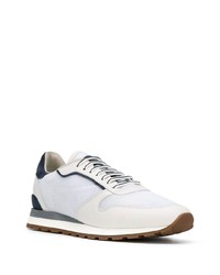 Brunello Cucinelli Panelled Low Top Sneakers