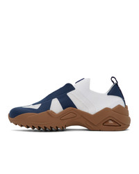 Maison Margiela White And Navy New Replica Sneakers