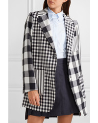 Thom Browne Oversized Printed Wool Mohair And Blazer